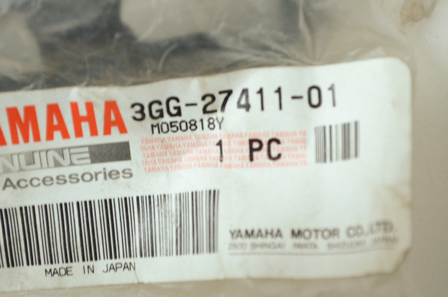 OEM Yamaha 3GG-27411-01-00 Footrest 1 NOS