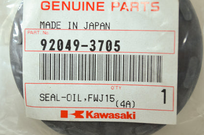 OEM Kawasaki 92049-3705 Oil Seal FWJ15307210 NOS