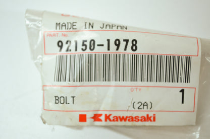 OEM Kawasaki 92150-1978 Bolt Qty 6 NOS