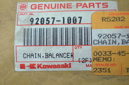 OEM Kawasaki 92057-1007 Balancer Chain NOS