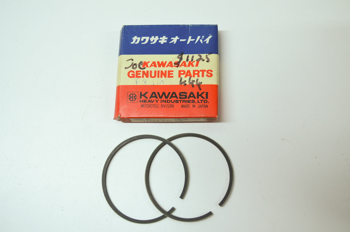 OEM Kawasaki 13025-035 Ring Set 0.020" O.S NOS