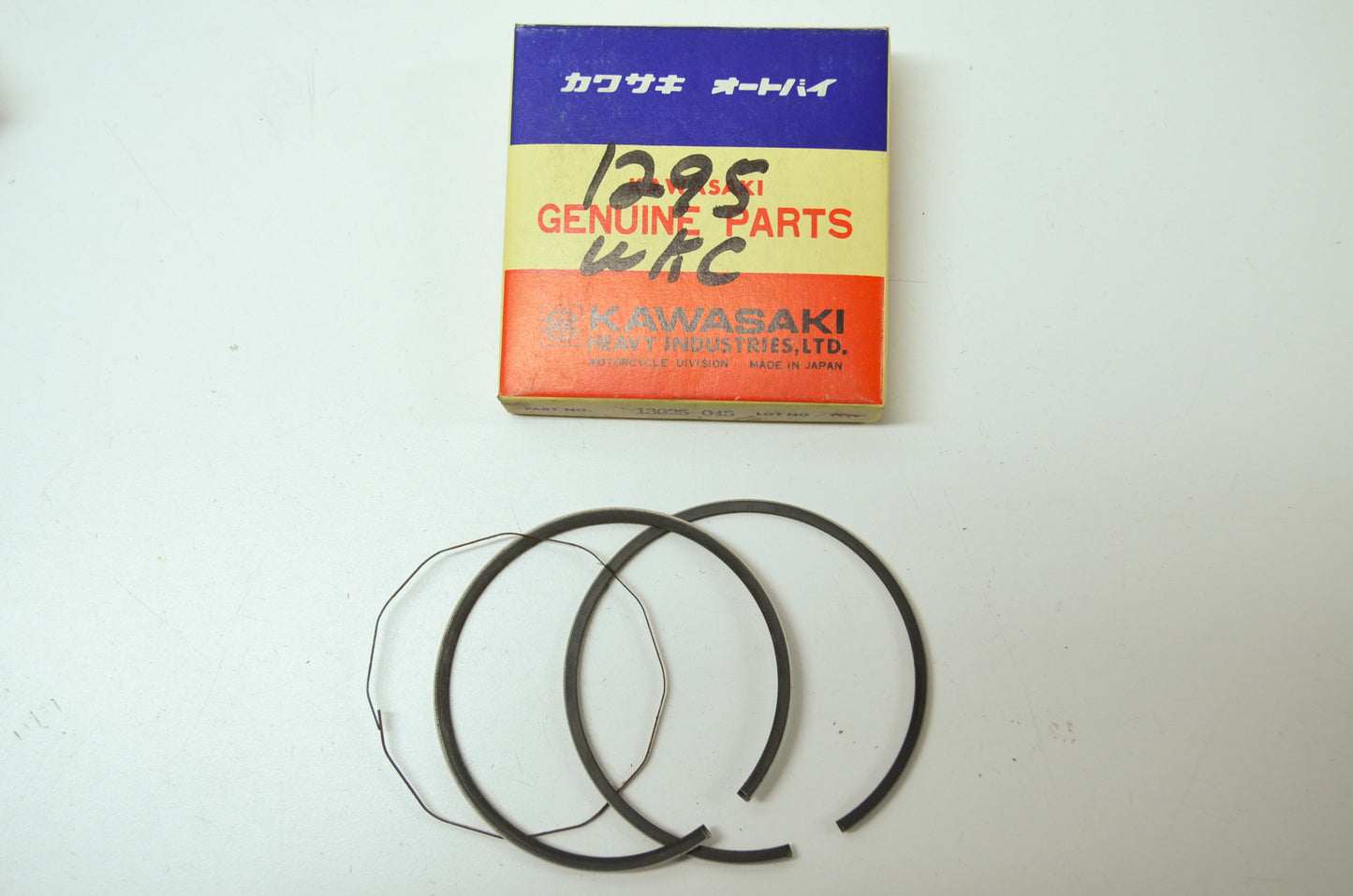 OEM Kawasaki 13025-045 Ring Set 0.020" O.S NOS