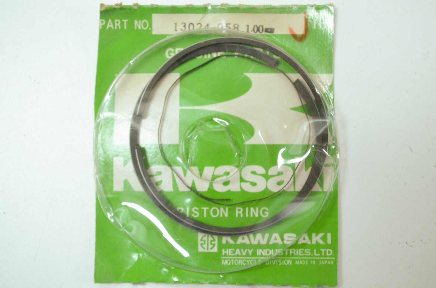 OEM Kawasaki 13024-058 Ring Set 0.040" O.S. NOS