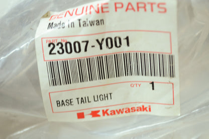 NEW OEM Kawasaki Tail Light Base 2007-2014 KFX50 KFX90 23007-Y001 NOS