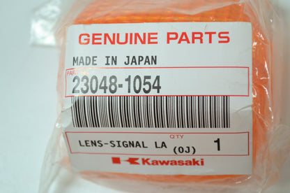 OEM Kawasaki 23048-1054 Signal Lamp Lens NOS