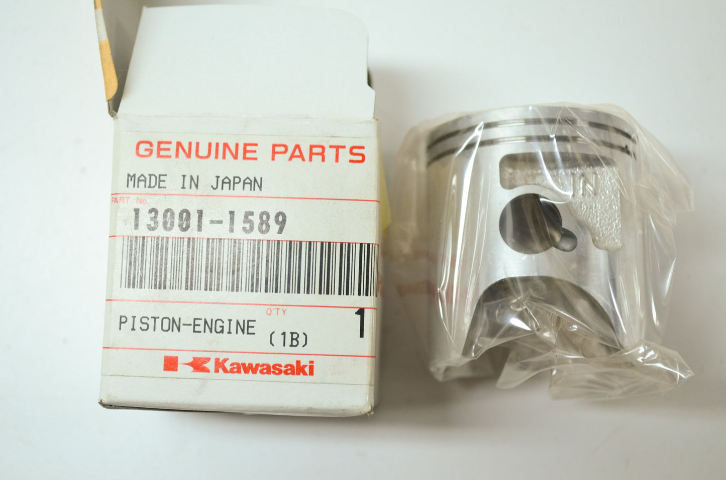 OEM Kawasaki 13001-1589 Engine Piston NOS