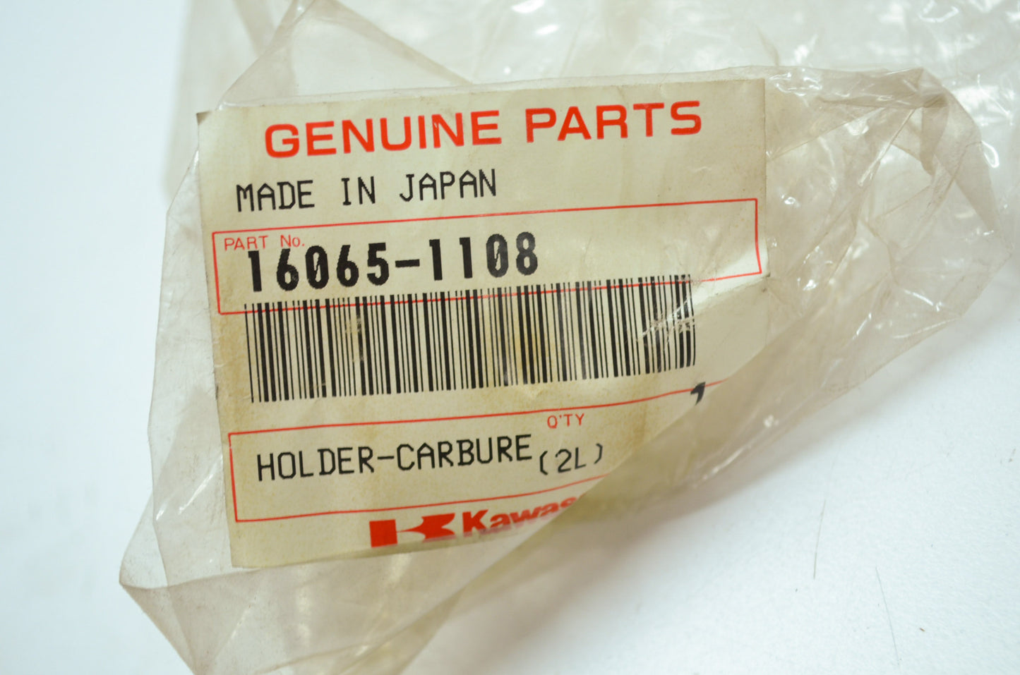 OEM Kawasaki 16065-1108 Carburetor Holder NOS