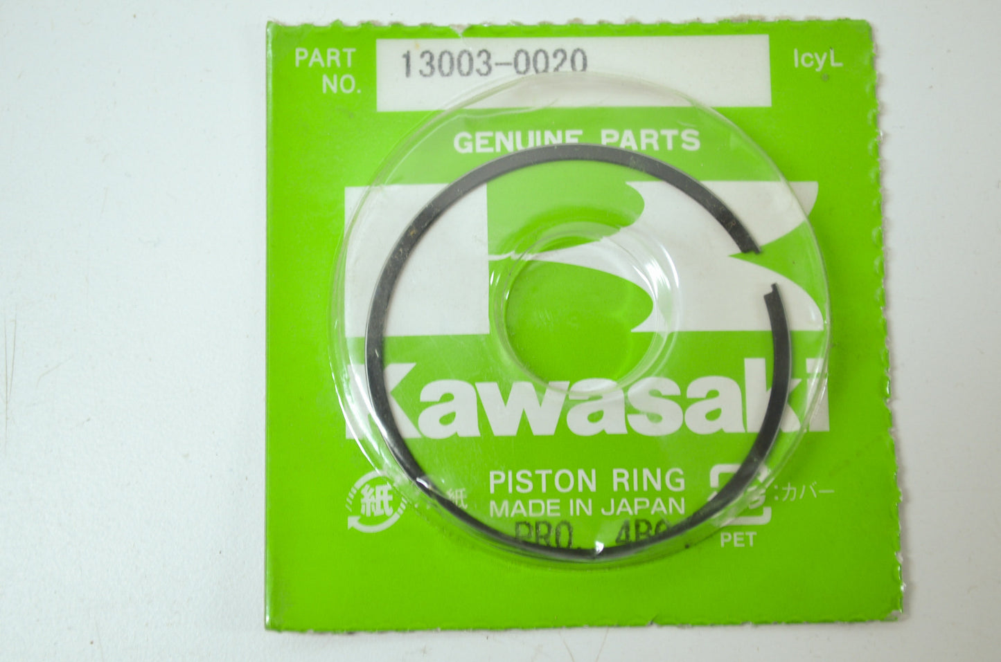 OEM Kawasaki 13003-0020 Piston Top Ring NOS