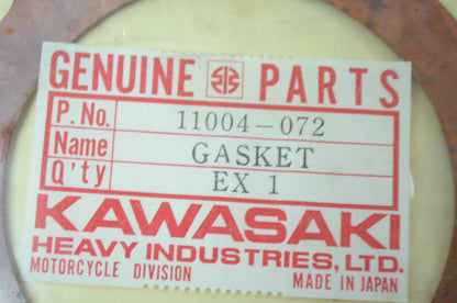 OEM Kawasaki 11004-072 Cylinder Head Gasket NOS