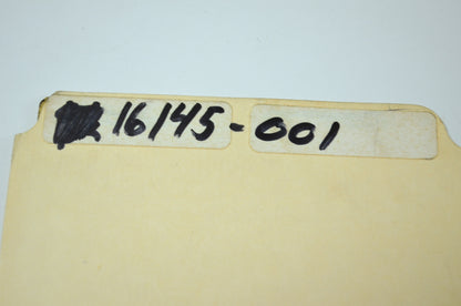 OEM Kawasaki 16145-001 Oil Pump Gasket NOS