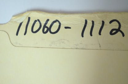 OEM Kawasaki 11060-1112 Generator Case Gasket NOS