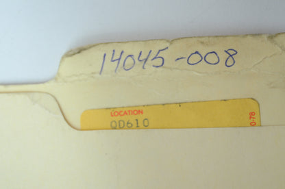 OEM Kawasaki 14045-008 Left Engine Cover Gasket NOS