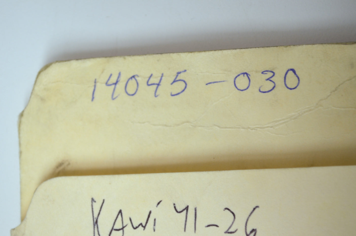 OEM Kawasaki 14045-030 Left Hand Engine Cover Gasket NOS