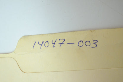 OEM Kawasaki 14047-003 Carburetor Cover Gasket NOS