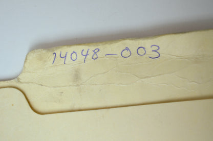 OEM Kawasaki 14048-003 Carburetor Cover Gasket NOS