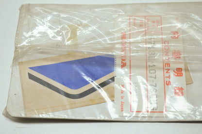 OEM Honda 87130-107-780MG Left Emblem *A21* NOS