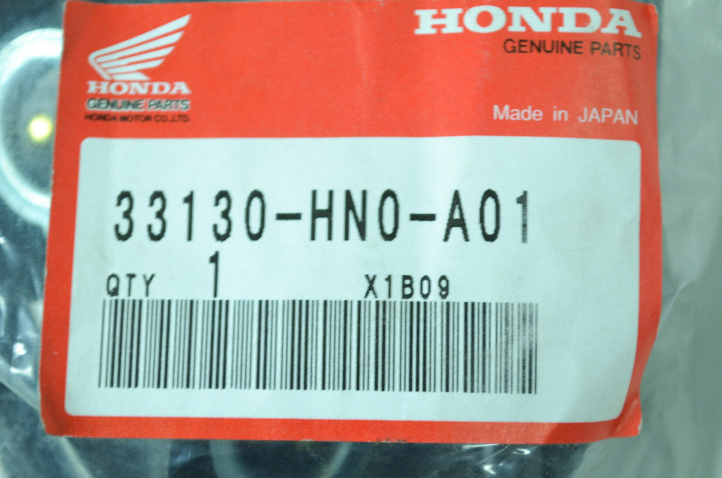 OEM Honda 33130-HN0-A01 Headlight Socket NOS