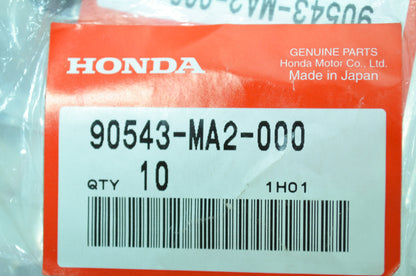OEM Honda 90543-MA2-000 Setting Rubber Qty 8 NOS