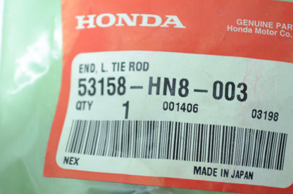 OEM Honda 53158-HN8-003 Left Tie Rod End NOS