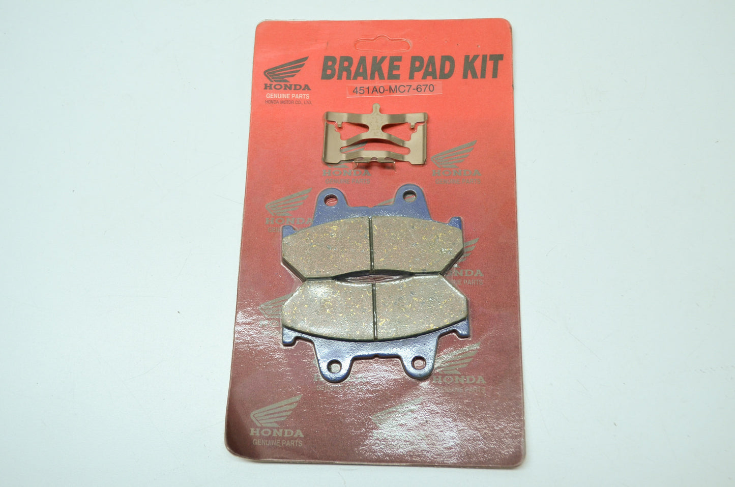 OEM Honda 451A0-MC7-670 Pad Set NOS