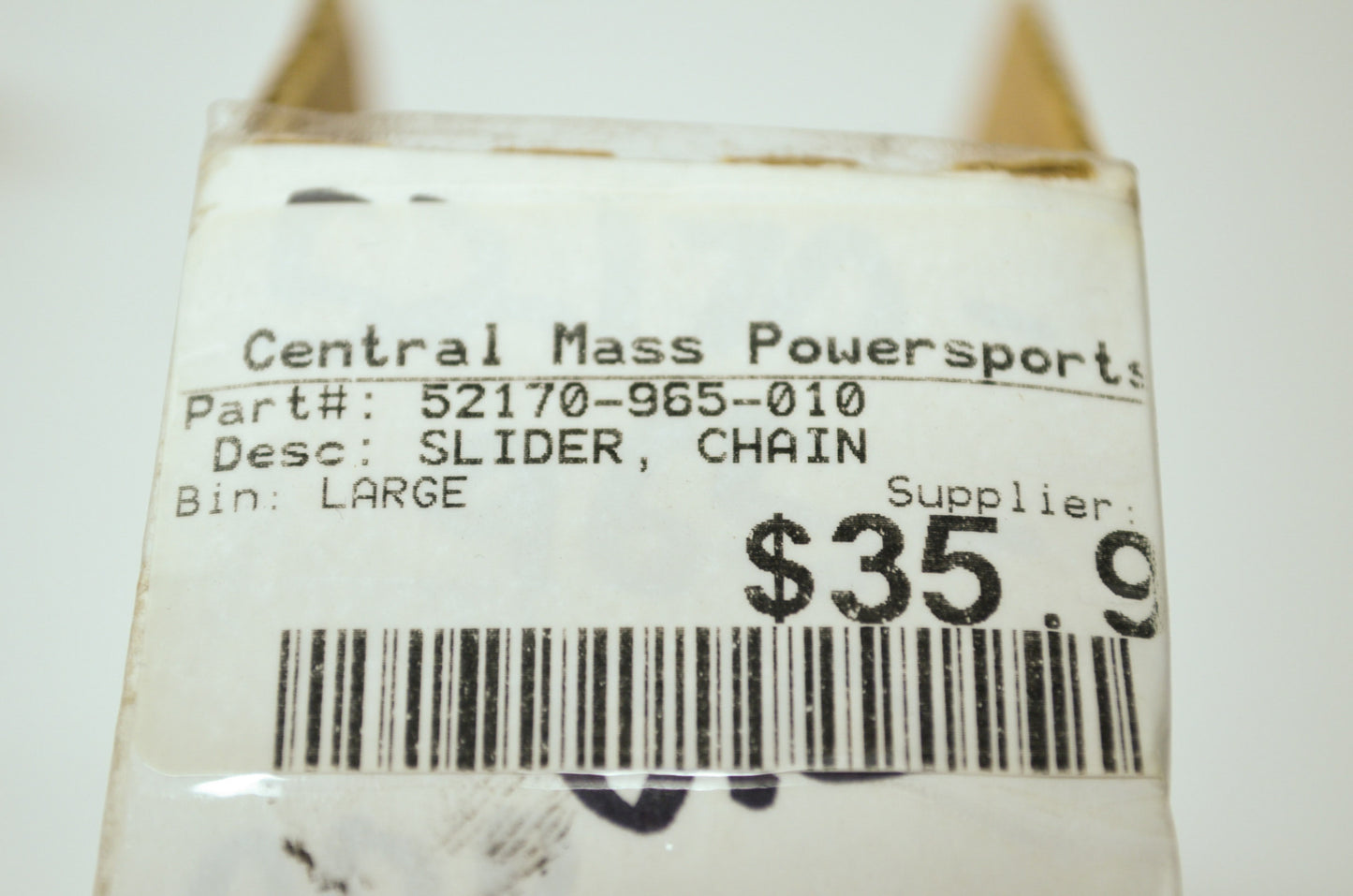 OEM Honda 52170-965-010 Chain Slider NOS