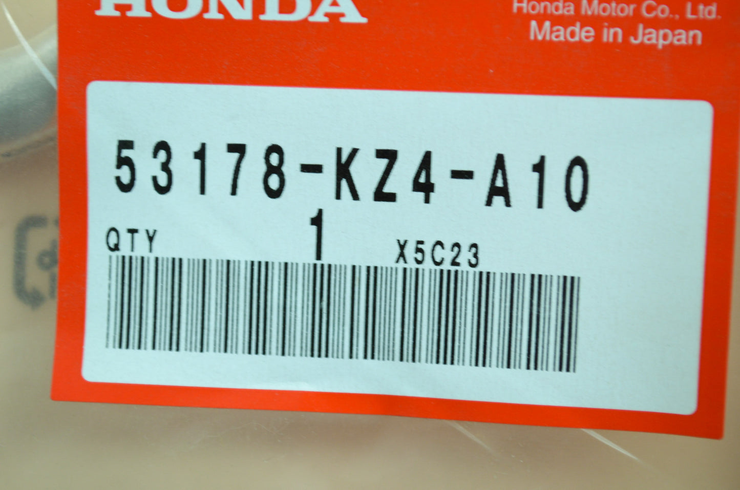 OEM Honda 53178-KZ4-A10 Left Handlebar Lever NOS