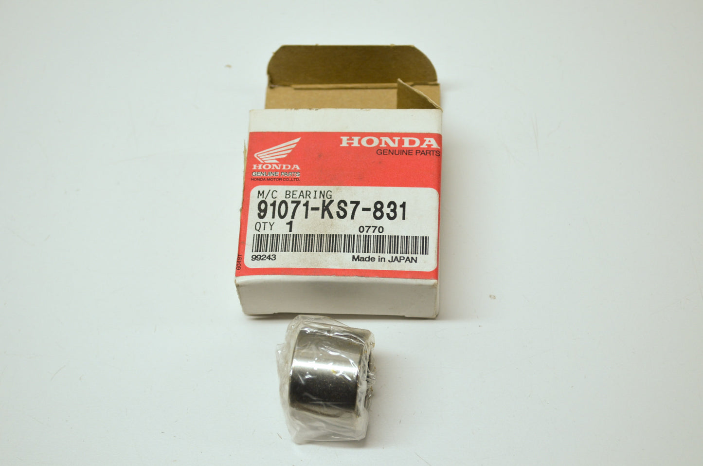 OEM Honda 91071-KS7-831 Bearing 22x28x20 NOS