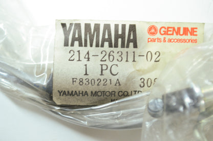 OEM Yamaha 214-26311-02-00 Throttle Cable 1 NOS