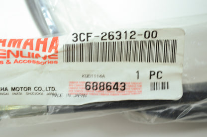 OEM Yamaha 3CF-26312-00-00 Throttle Cable 2 NOS