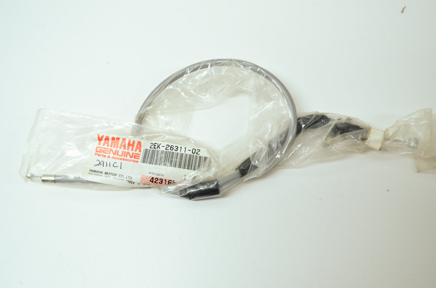 OEM Yamaha 2EK-26311-02-00 Throttle Cable 1 NOS