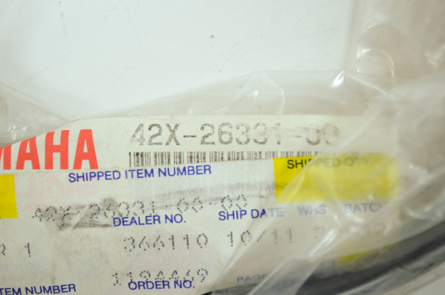 OEM Yamaha 42X-26331-00-00 Starter Cable 1 NOS