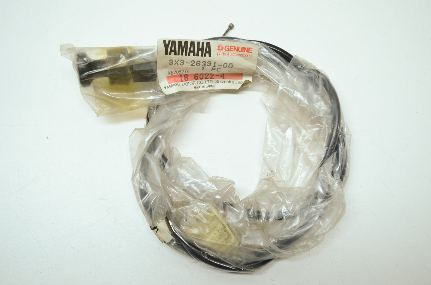 OEM Yamaha 3X3-26331-00-00 Starter Cable 1 NOS