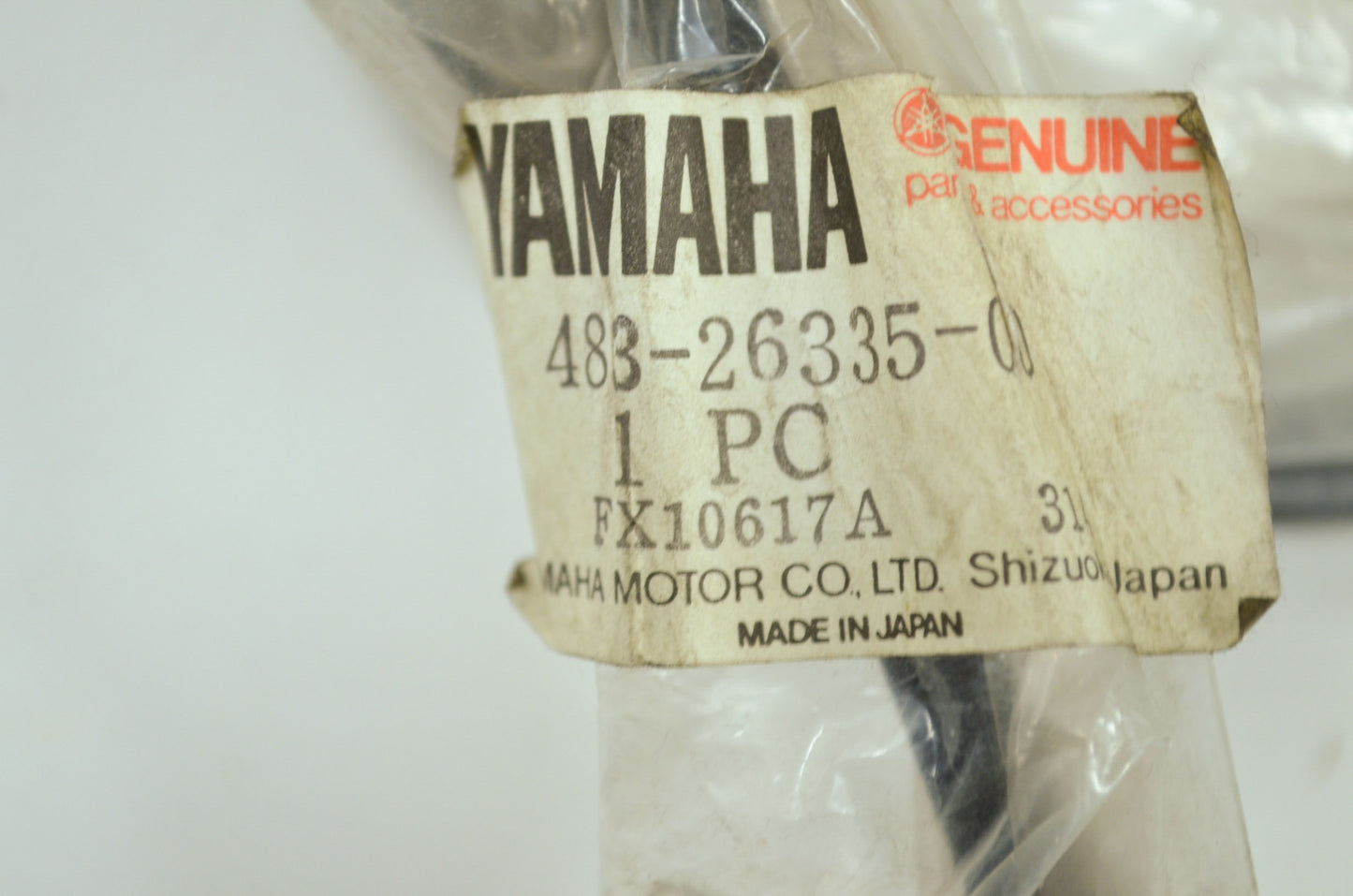 OEM Yamaha 483-26335-00-00 Clutch Cable NOS
