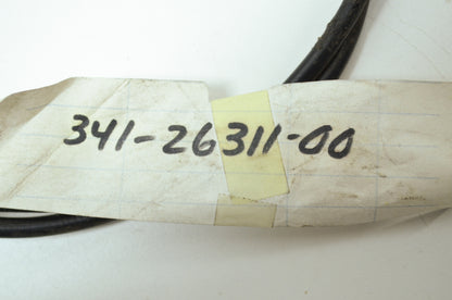 OEM Yamaha 341-26311-00-00 Throttle Cable 1 NOS