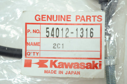 OEM Kawasaki 54012-1316 Throttle Cable NOS