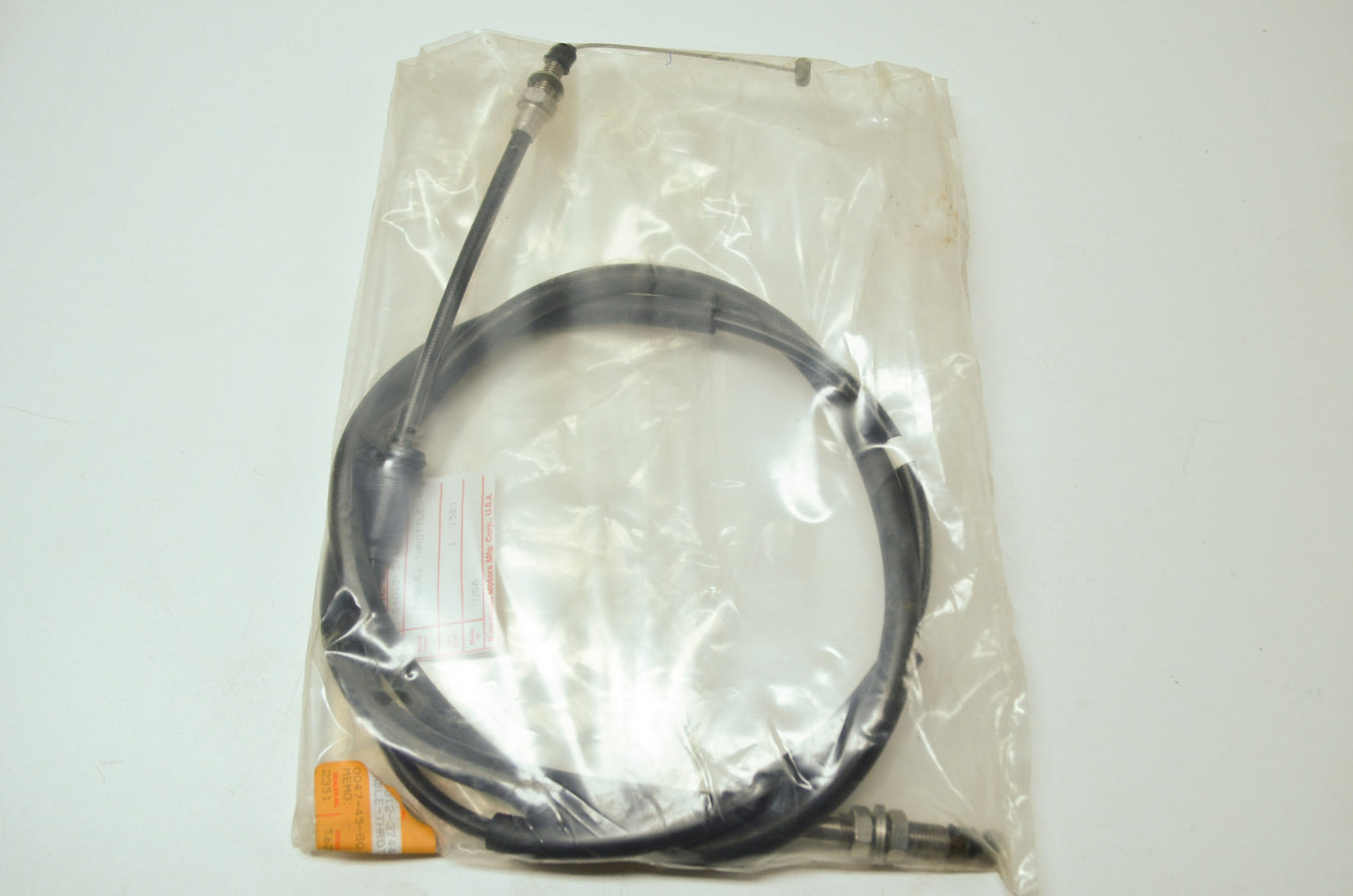 OEM Kawasaki 54012-3744 Throttle Cable NOS