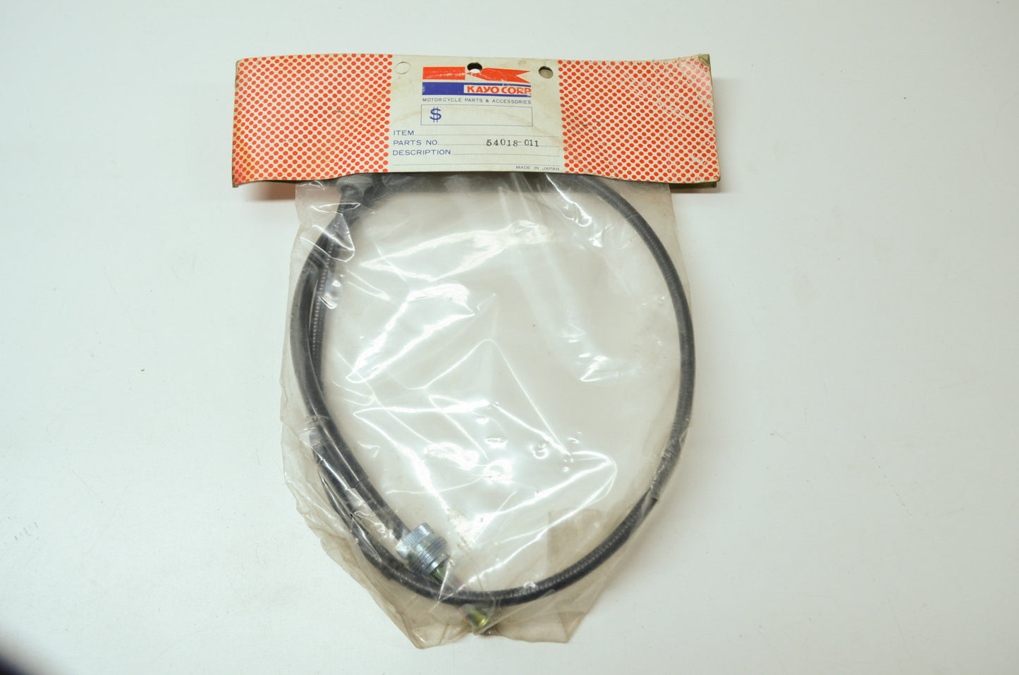 NEW Kawasaki Tachometer Cable 1972-1975 H2 Mach IV 54018-011 NOS