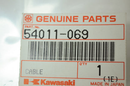 OEM Kawasaki 54011-069 Clutch Cable NOS