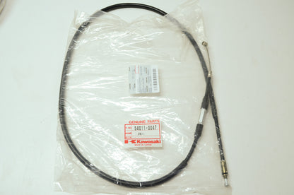 OEM Kawasaki 54011-0047 Clutch Cable NOS