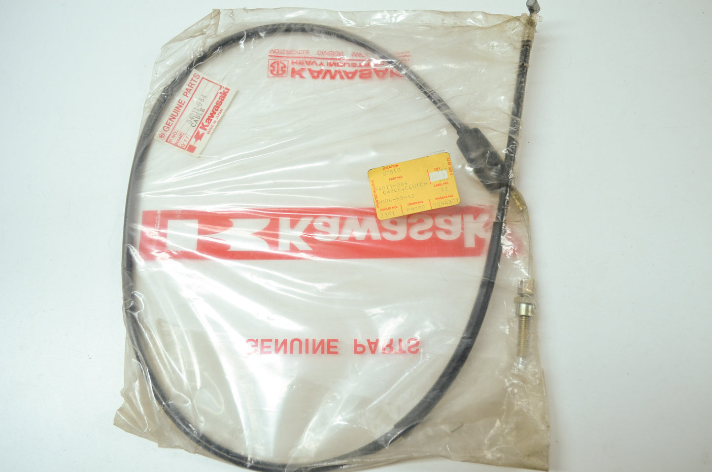 OEM Kawasaki 54011-084 Clutch Cable NOS