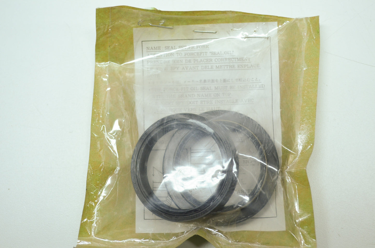 OEM Honda 51490-ML3-305 Front Fork Seal Set NOS