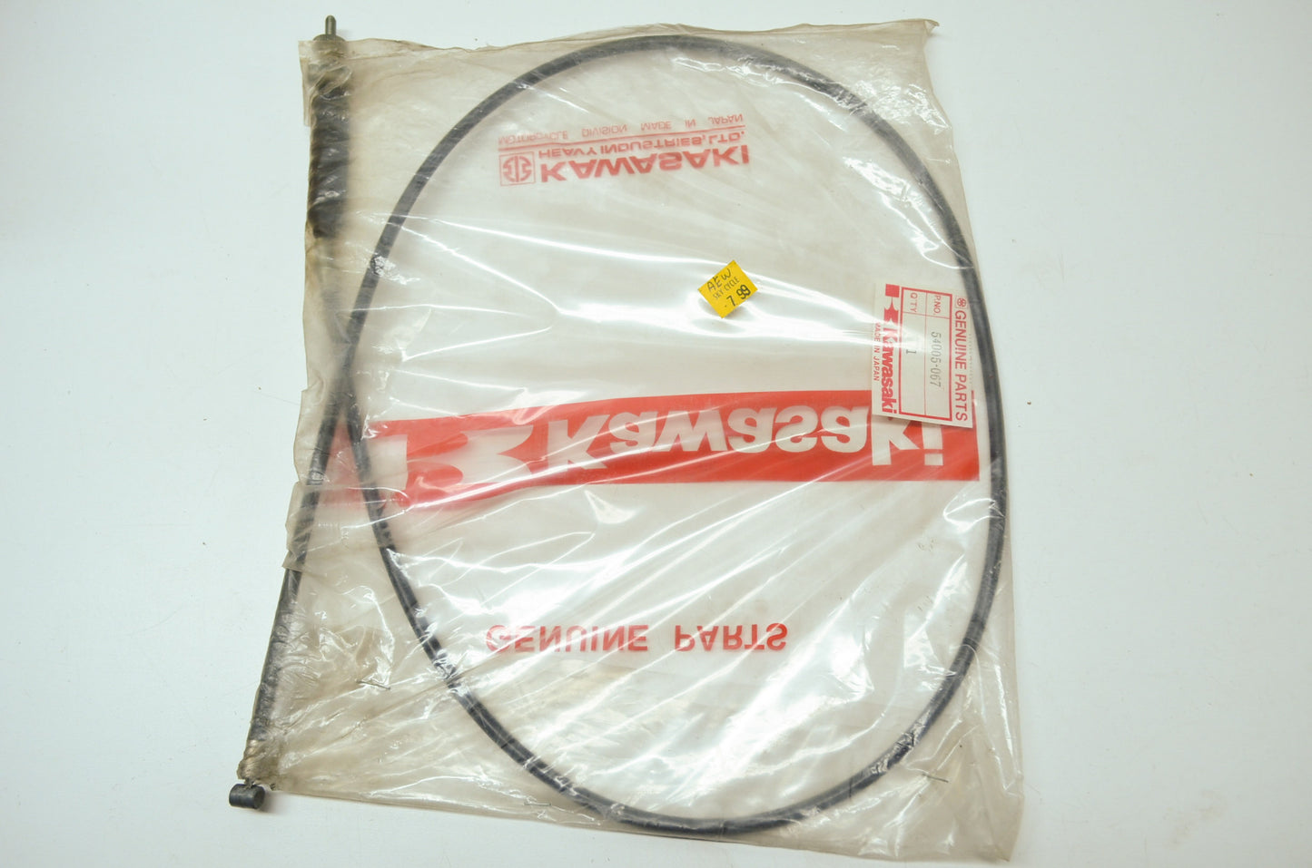 OEM Kawasaki 54005-067 Front Brake Cable NOS