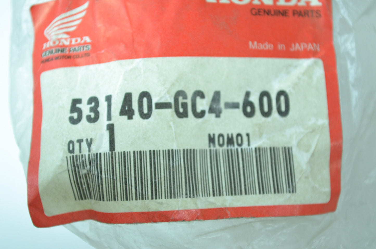 OEM Honda 53140-GC4-600 Throttle Grip NOS
