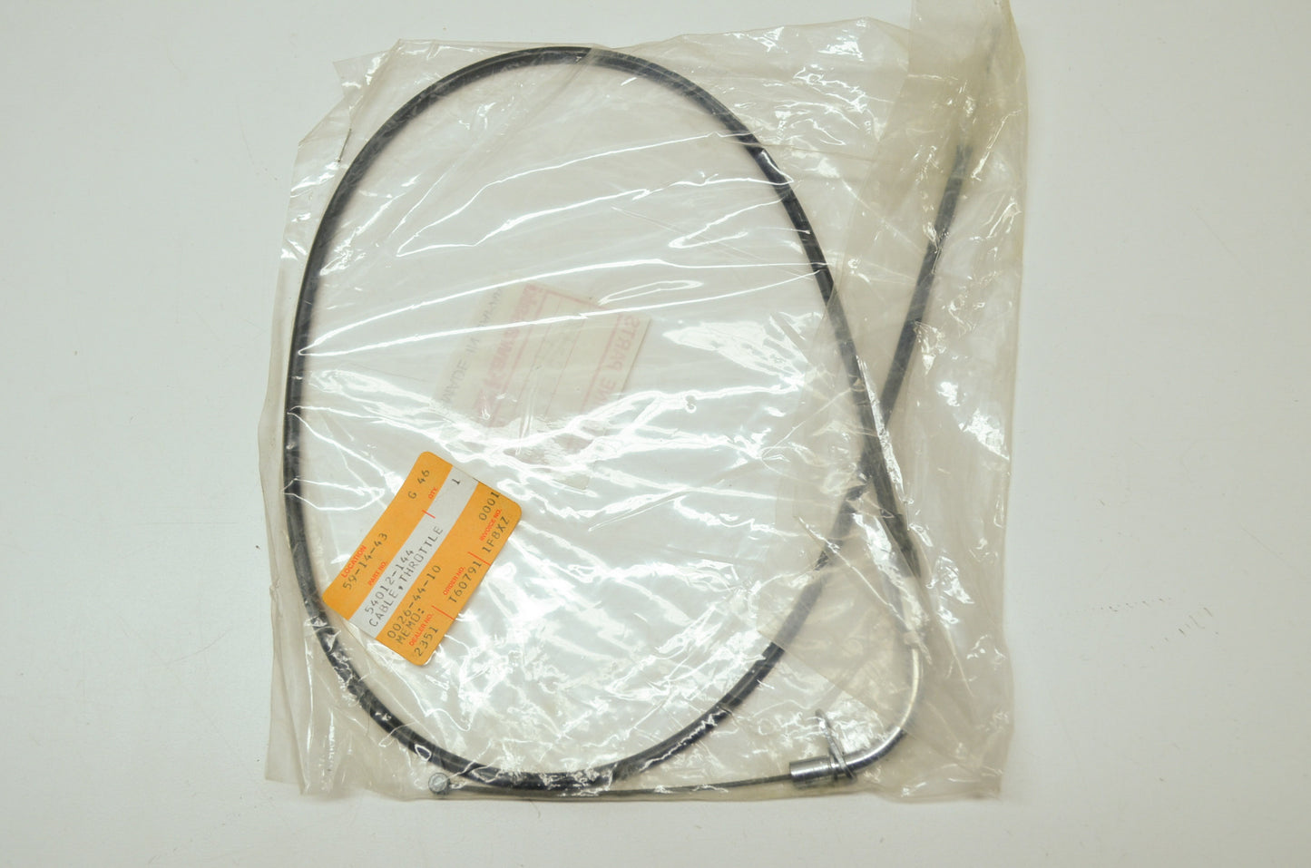 OEM Kawasaki 54012-144 Throttle Cable NOS
