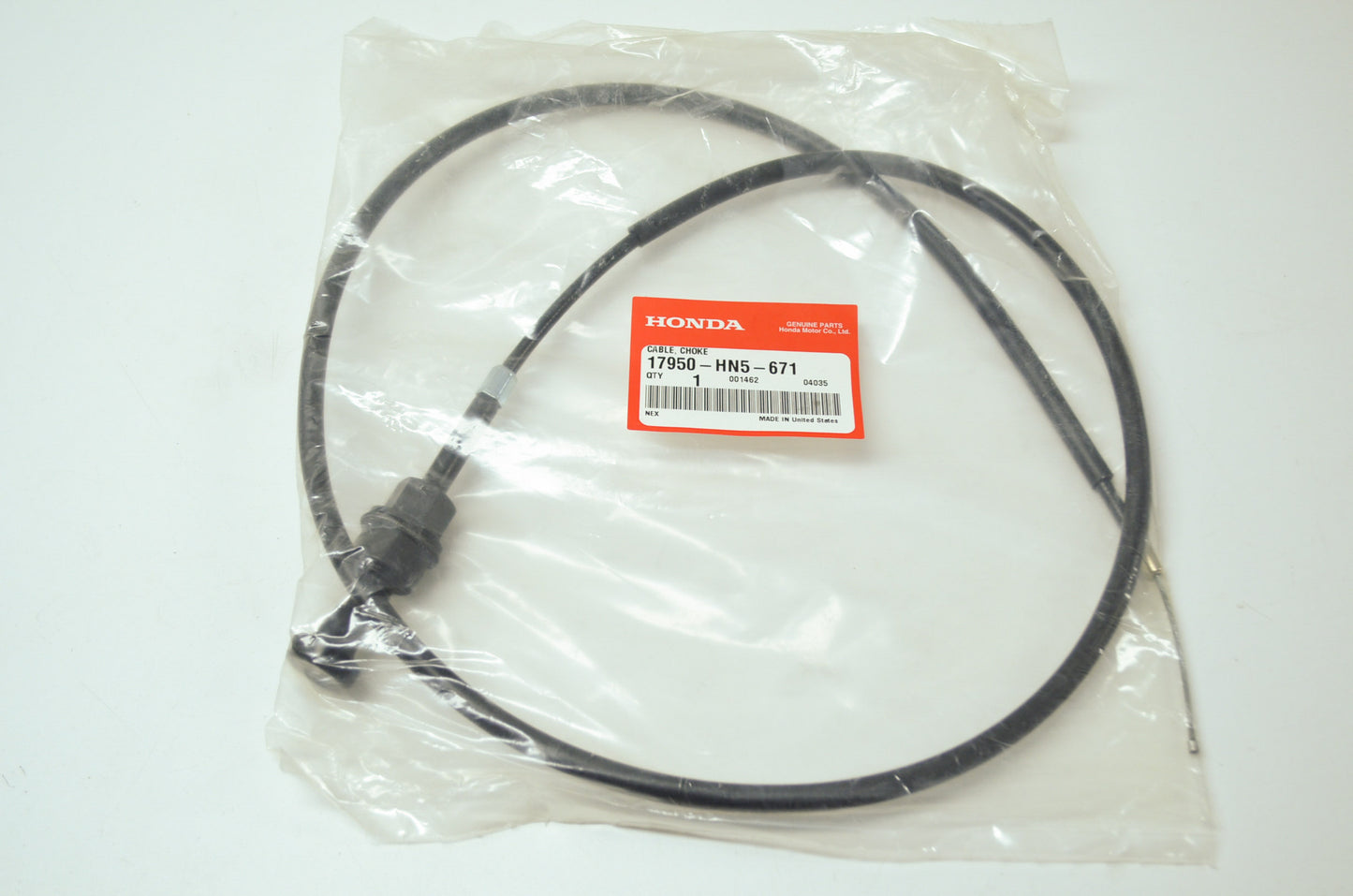 OEM Honda 17950-HN5-671 Choke Cable NOS