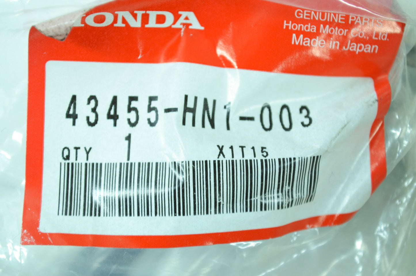 OEM Honda 43455-HN1-003 Parking Brake Cable NOS