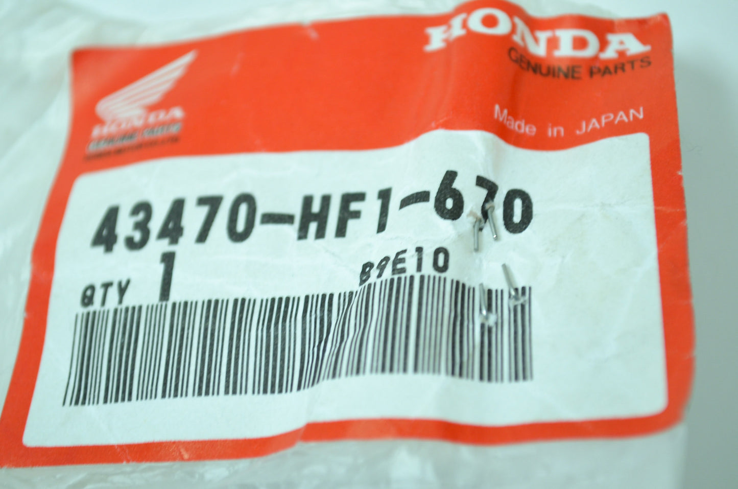 OEM Honda 43470-HF1-670 Foot Brake Cable NOS