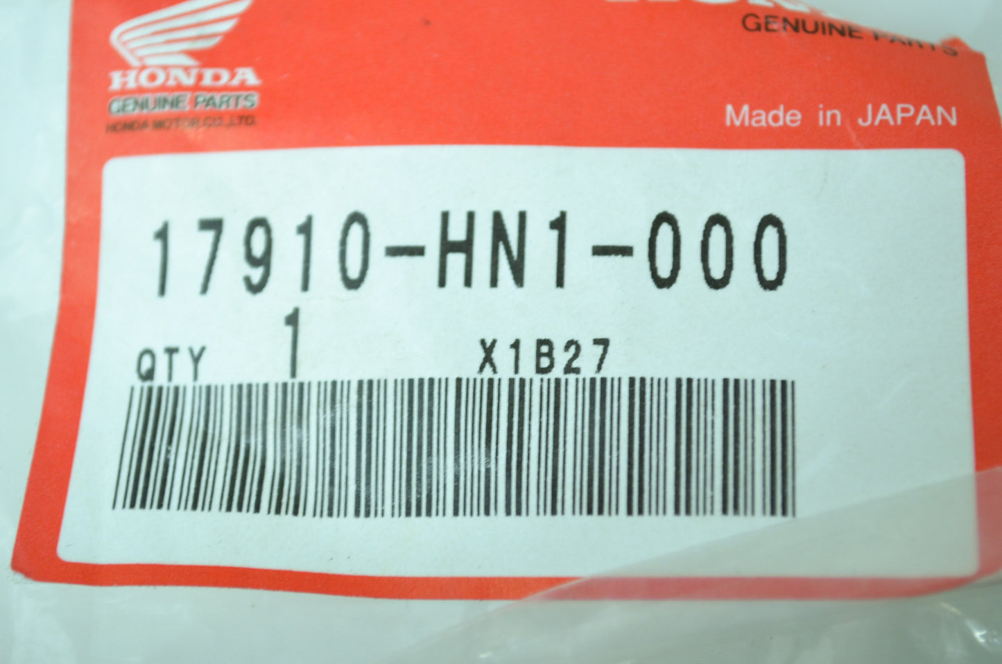 OEM Honda 17910-HN1-000 Throttle Cable NOS