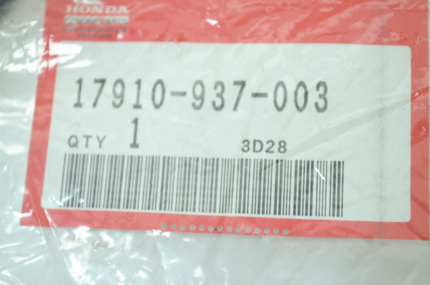 OEM Honda 17910-937-003 Throttle Cable NOS