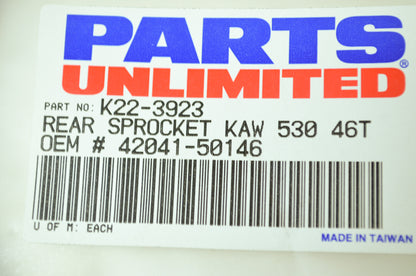 NEW Parts Unlimited Kawasaki Sprocket 46T 42041-50146 NOS